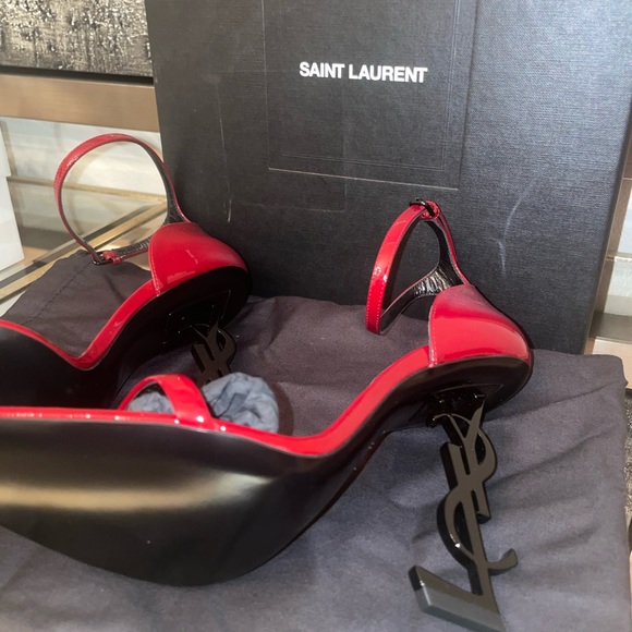 Saint Laurent
Women's Opyum Logo High Heel Sandals - Picture 5 of 9